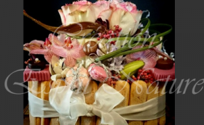 Gâteau de fleurs